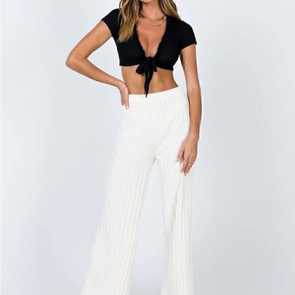 NEW! PRINCESS POLLY ANNS TOP BLACK SIZE 2 - Picture 3 of 8